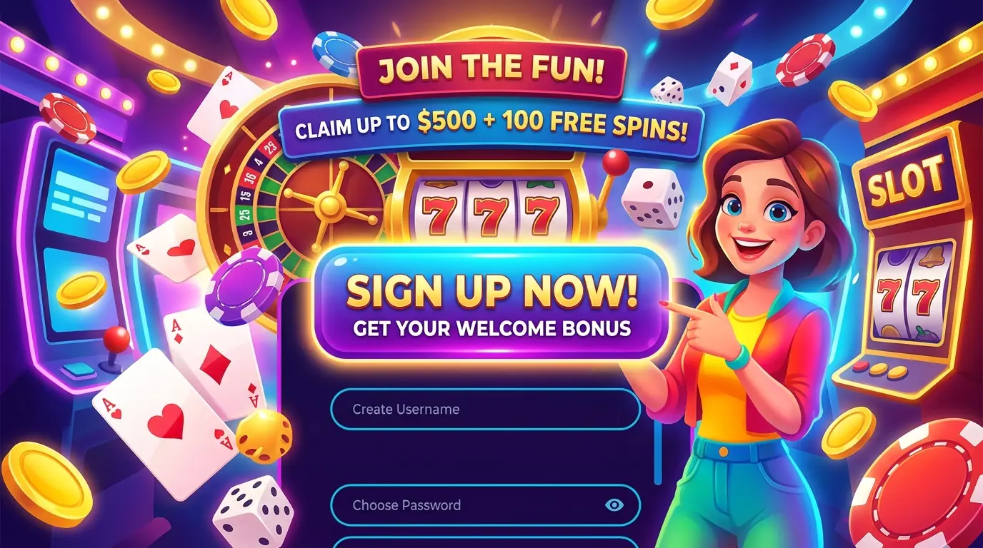 Videoslots casino registration