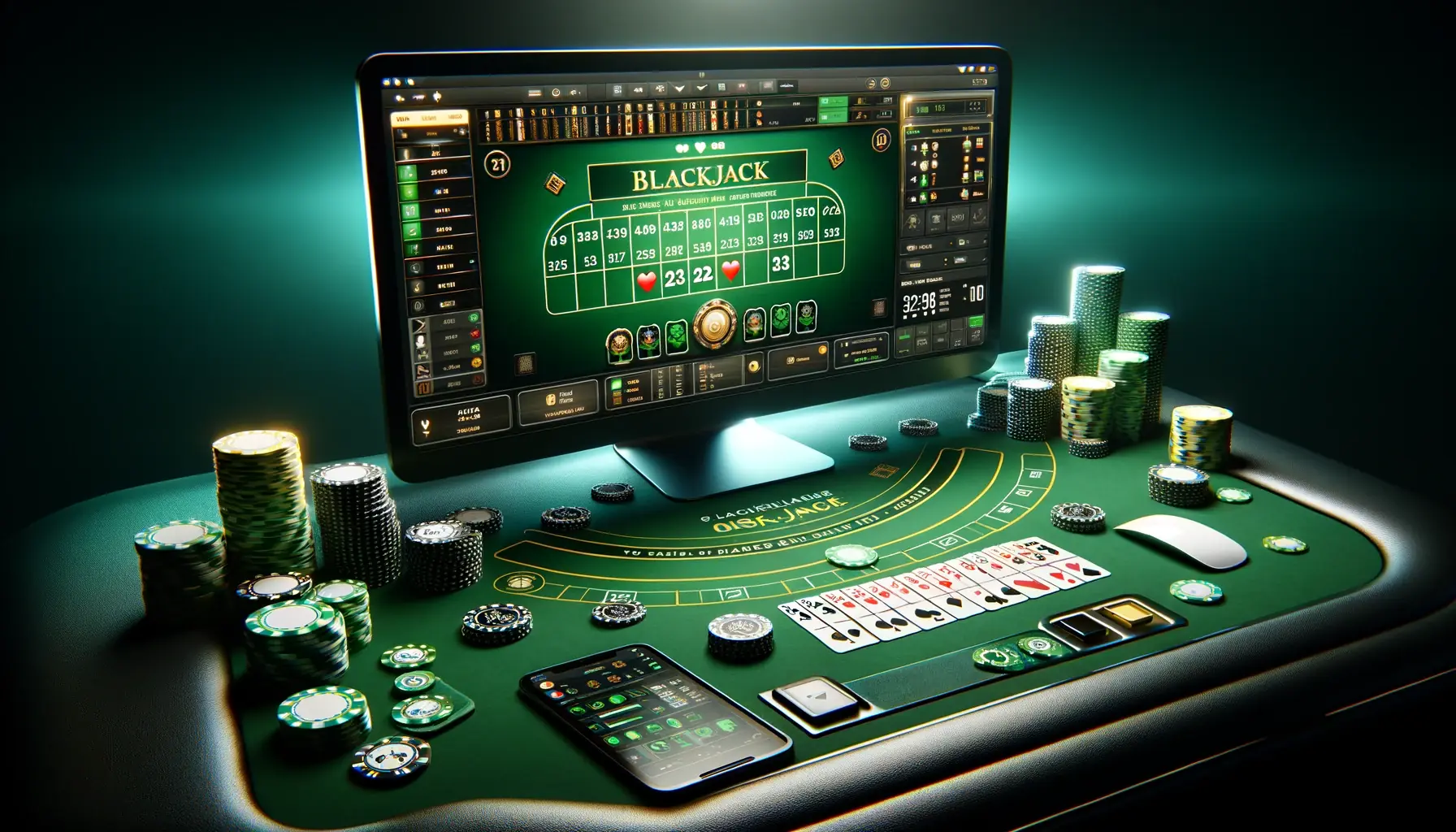 Videoslots blackjack game