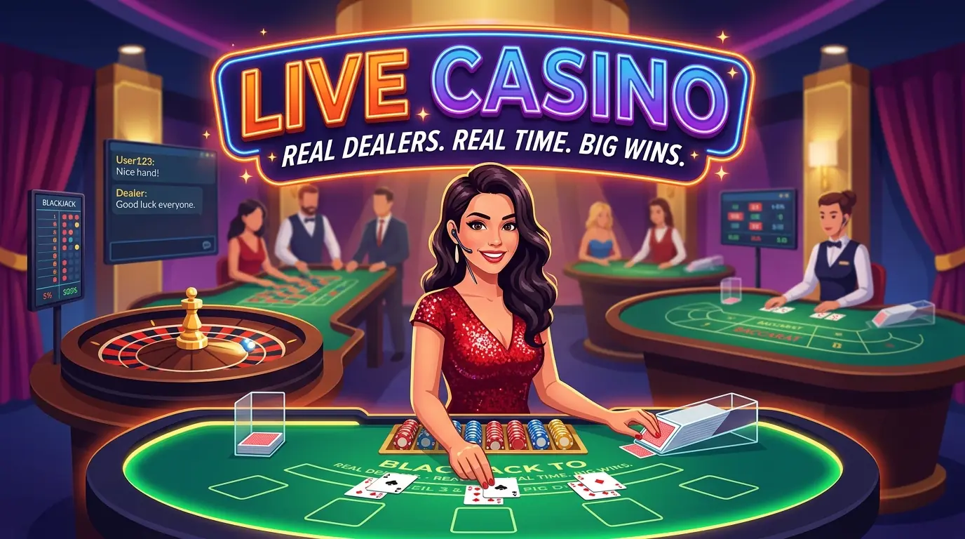 Videoslots live casino